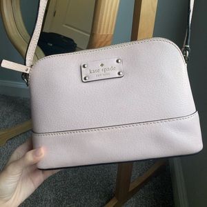 Light pink Kate Spade crossbody bag